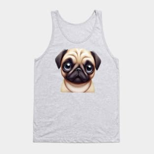 Pug Masterpiece Tank Top